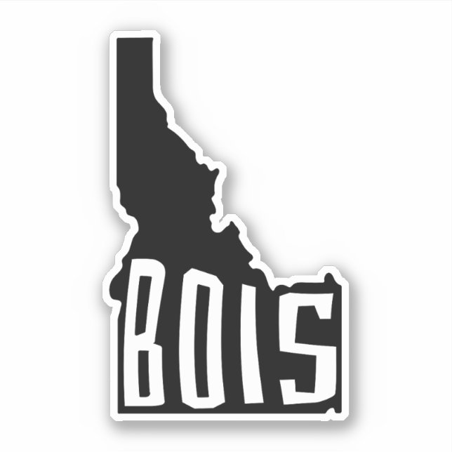 Sticker Bois, Idaho - American Travel (Devant)