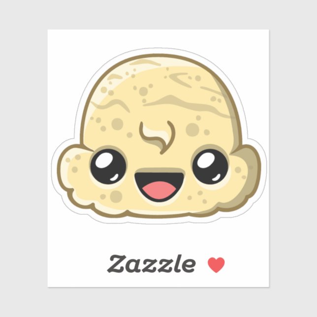 Sticker Bol de Vanille - Ice Cream Jump (Feuille)
