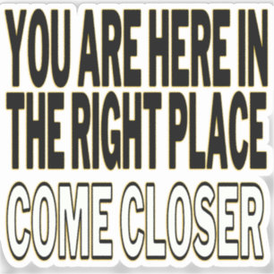 Sticker Bold Motivational Text