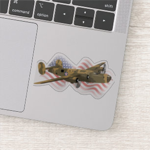 Sticker Bombe lourd du libérateur patriotique B-24 2ÈME 