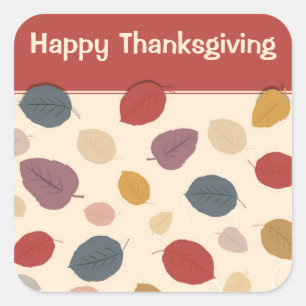 Sticker bon thanksgiving