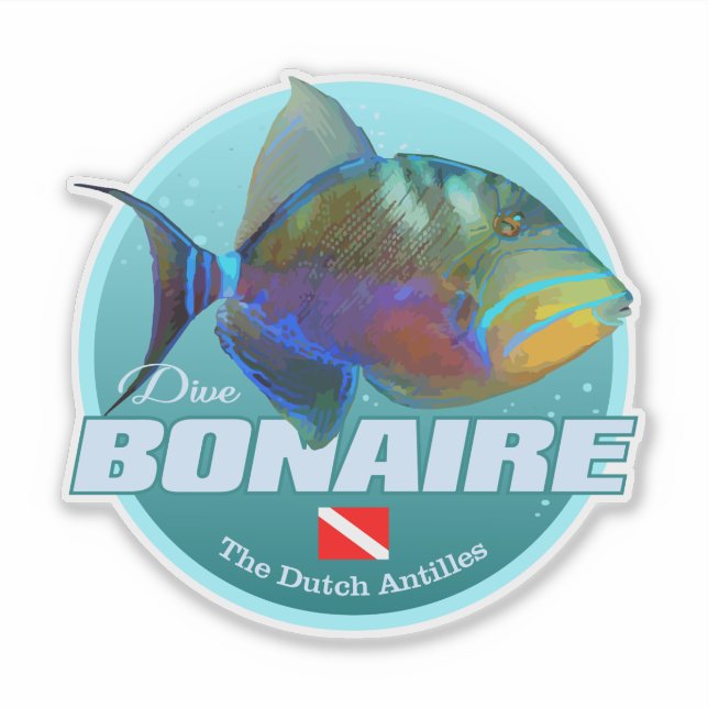 Sticker Bonaire (DD2) (Devant)