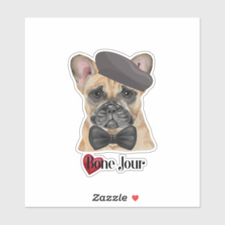 Sticker Bone Jour French Bulldog