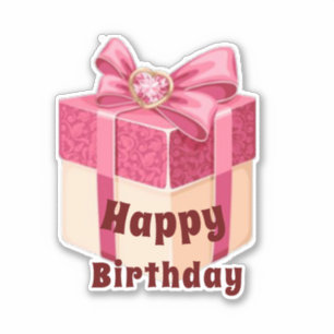 Sticker Bonne coupure d'anniversaire