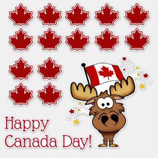 Sticker Bonne fête du Canada