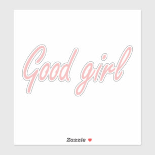 Sticker Bonne fille design