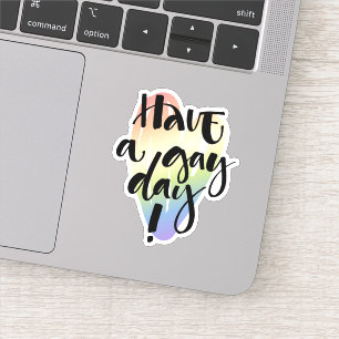 Sticker Bonne Journée Gay