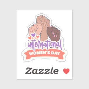 Sticker Bonne Journée internationale de la femme