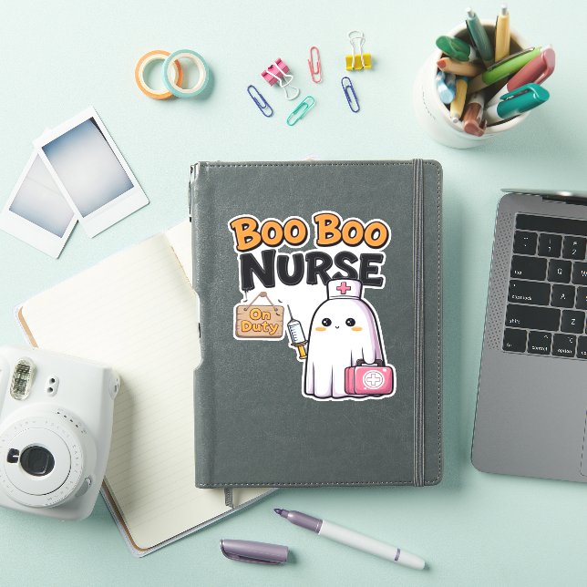 Sticker Boo Boo Infirmière En Service Classique T-Shirt (Couverture iPad)