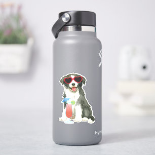 Sticker Bordure d'été Collie Vinyl