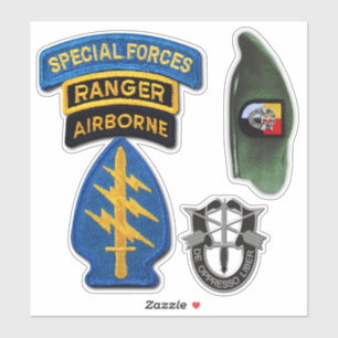 Sticker Bordure du 3e Groupe des forces spéciales de l'Arm