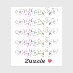 Sticker Bordure du journal décoratif de Noël Twinkle