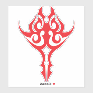 Sticker Bordure florale ornementale classique Élégant desi
