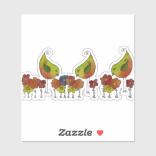 Sticker Bore d'oiseau