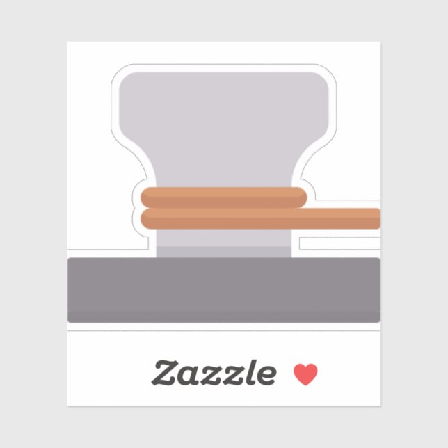 Sticker Borne d'amarrage (Feuille)