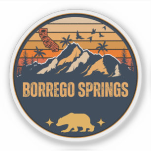 Sticker Borrego Springs, Californie