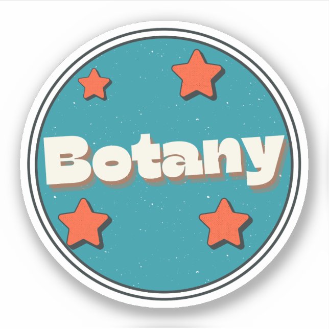 Sticker Botanique (Devant)