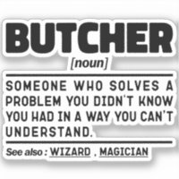 Boucher Noun Définition Anniversaire Idée cadeau a