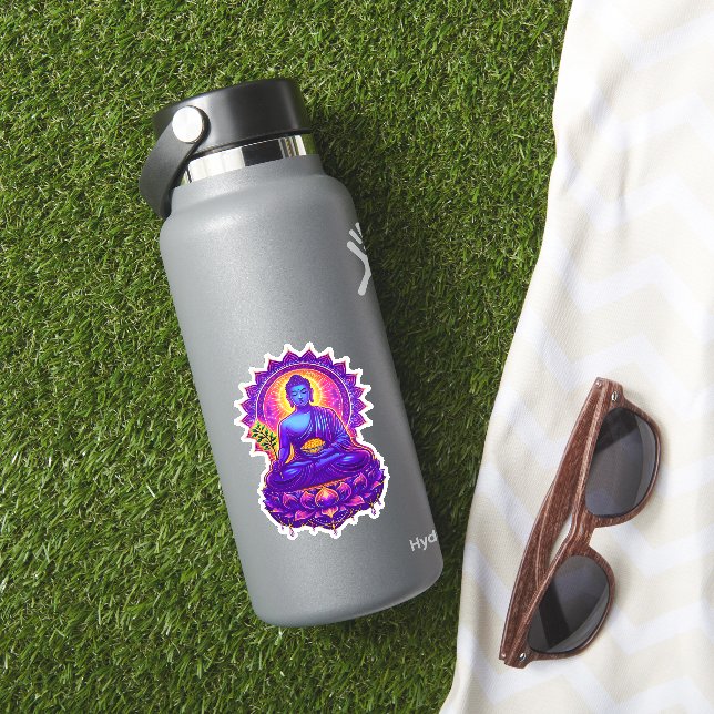 Sticker Bouddha de la médecine divinité de guérison bouddh (HydroFlask Insitu)