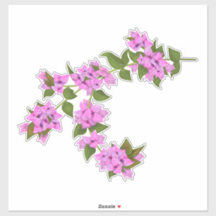 Sticker Bougainvillea decal