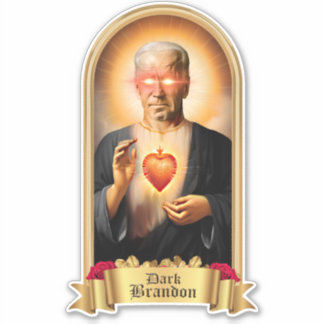 Sticker Bougie de prière Saint Dark Brandon