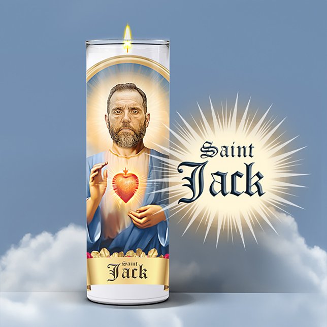 Sticker Bougie de prière Saint Jack Smith (Saint Jack Smith Devotional Prayer Candle Stickers and Gifts)