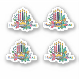 Sticker Bougie Kwanzaa
