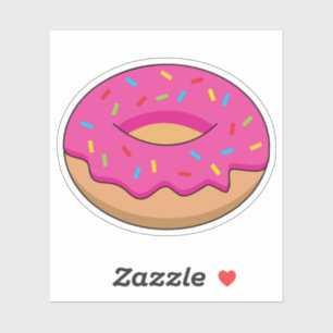 Sticker Bouillie de fraises avec des arrosages