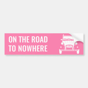 STICKER BOULANGERIE 2CV 'ROAD TO NWHERE'