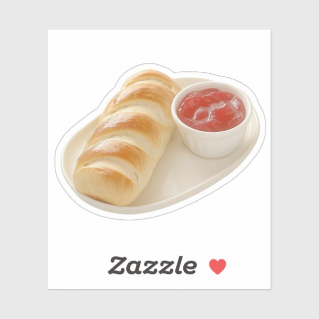 Sticker Boulangerie Cosy (Feuille)