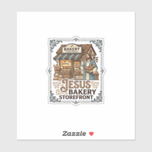 Sticker Boulangerie Jésus Façade Boulangerie Jésus Façade