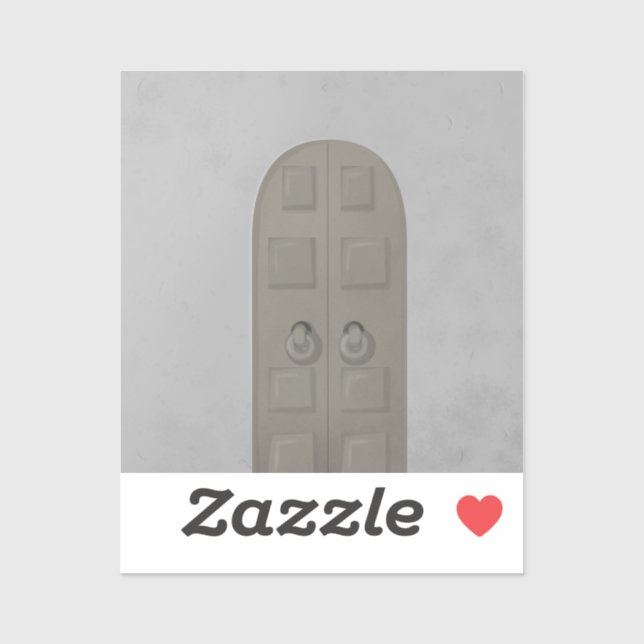 Sticker bouman1068　YAOYOROZU HEROs キャッスルウォール＆ドア (Feuille)