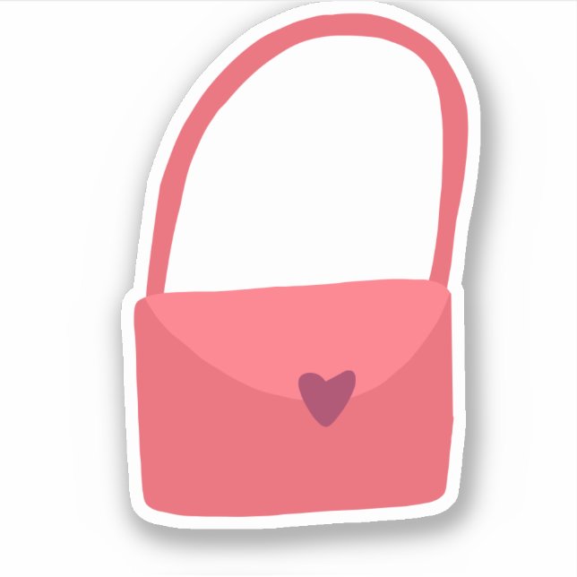 Sticker bourse d'amour (Devant)