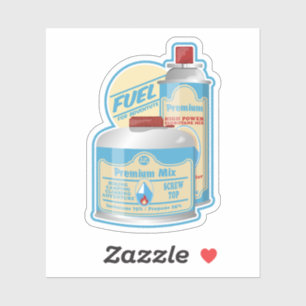 Sticker Boutane de propane du camp Stove