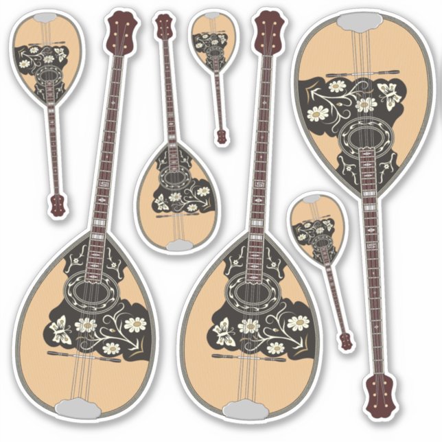 Sticker Bouzouki (Devant)