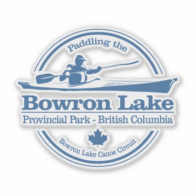 Sticker Bowron Lake PP (SK) (Devant)