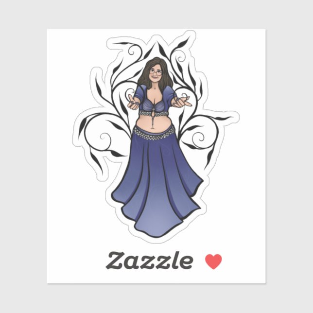Sticker Brandy Belly Dancer (Feuille)