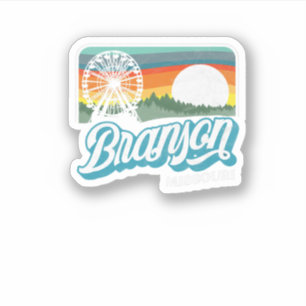 Sticker Branson Missouri Vintage 80S