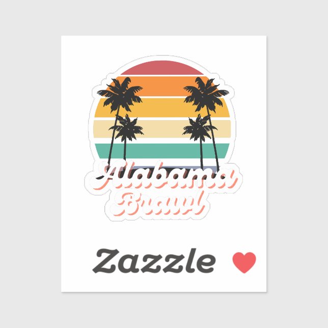 Sticker Brawl en Alabama (Feuille)