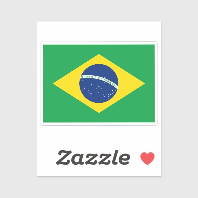 Sticker Brazil (Feuille)