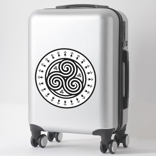 Sticker Breizh Triskele (Sur valise)