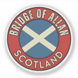 Sticker Bridge of Allan, Écosse