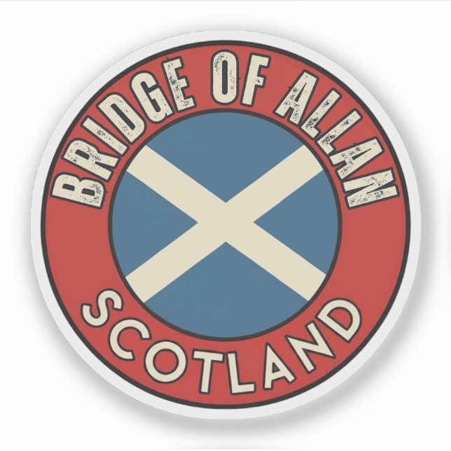 Sticker Bridge of Allan, Écosse (Devant)