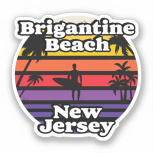 Sticker Brigantine Beach, New Jersey