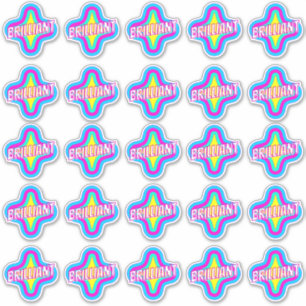 Sticker Brillant amusant mignon enseignant Récompense Comm