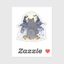 Brit de cimetière - British Shorthair Cat Hallowee