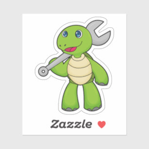 Sticker Broche mécanique de tortue