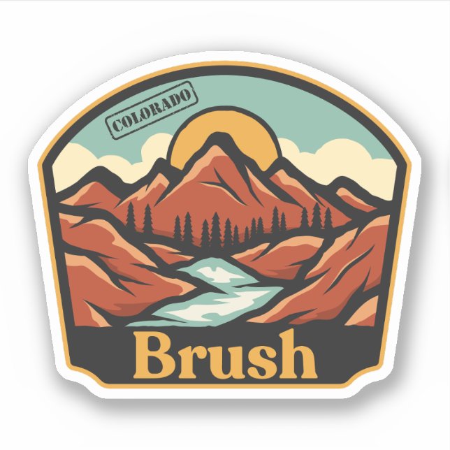 Sticker Brush, Colorado (Devant)