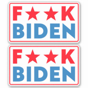 Sticker Buck Fiden drôle anti Biden pro Trump