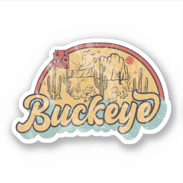 Sticker Buckeye, Arizona (Devant)